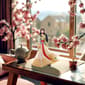 Jim Shore Disney Traditions Mulan Deluxe Princess Figurine - image 2