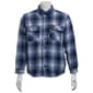 Mens Mountain Ridge Flannel Jacket - Chambray Blue - image 1