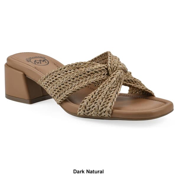 Womens White Mountain Mills Slide Sandals