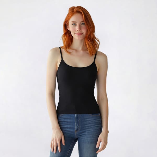 Juniors Derek Heart Double Layer Padded Cup Camisole - image 