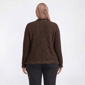 Plus Size Kasper Long Sleeve Fringe Kissing Front Cardigan - image 2