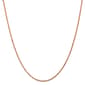 Unisex Gold Classics&#40;tm&#41; 1.8mm. 14k Rose Diamond Cut Rope Necklace - image 1