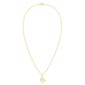 Nova Star® Gold Plated Lab-Grown Diamond Initial B Pendant - image 3