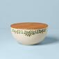 Lenox&#40;R&#41; Holiday Serving Bowl with Bamboo Lid - image 1