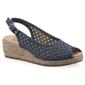 Womens White Mountain Maize II Espadrille Wedge Sandals - image 1