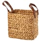 Baum Brothers Small Arrow Weave Water Hyacinth Rectangle Basket - image 1