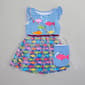 Toddler Girl Nannette&#40;R&#41; Stripe & Shimmer Fish Dress with Purse - image 1