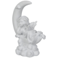 Northlight Girl Cherub Laying on Crescent Moon Statue - image 3