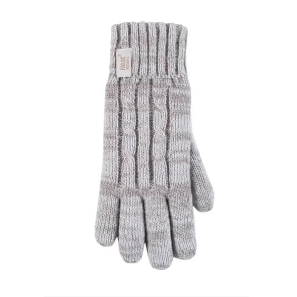 Girls Heat Holders&#40;R&#41;  Glacier Peak Cable Gloves - image 