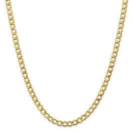 Gold Classics&#40;tm&#41; 10kt. Yellow Gold Semi-Solid Chain Necklace