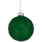 Northlight 4ct. Glitter Lined Diamonds Christmas Ball Ornament - image 1