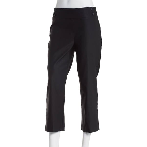 Womens Briggs 23in. Luxe Millennium Pull On Capri Pants - image 