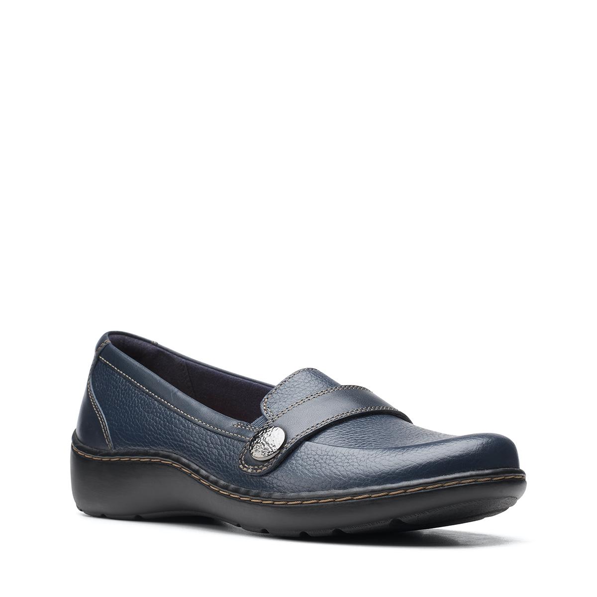 Womens Clarks® Cora Daisy Solid Loafers