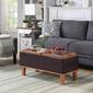 Convenience Concepts Designs4Comfort Brentwood Storage Ottoman - image 2