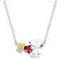 Brass Peanuts Snoopy & Woodstock Pendant Necklace - image 1