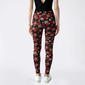 Juniors Derek Heart Red Snowflake Christmas High Rise Leggings - image 3