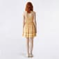 Juniors Madden Girl Yum Smock Border Print Pad Cup Skater Dress - image 2