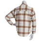 Juniors No Comment Aerea Plaid Oversized Shacket w/Pocket - image 2