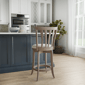 HH2 Home Savana Grey Wood Counter Height Swivel Stool - image 7