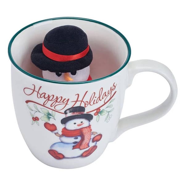 Pfaltzgraff® 20oz. Berry Mug w/ Ornament Snowman