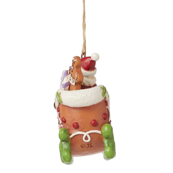 Jim Shore Snowman w/ Cocoa Ornament