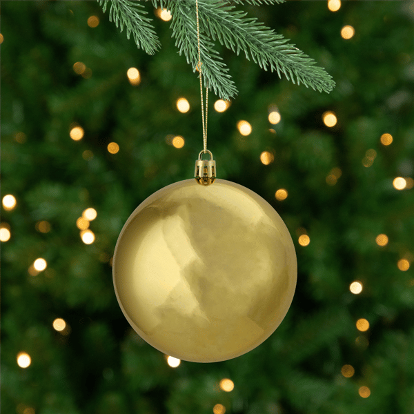 Northlight Shiny Vegas 12ct. Shatterproof Ornaments - image 