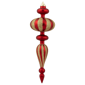 Northlight 4pc. Red & Gold Finial 14in. Christmas Ornaments - image 3