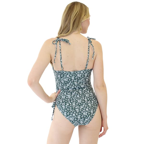Juniors Cyn & Luca Tamar Floral One Piece Swimsuit