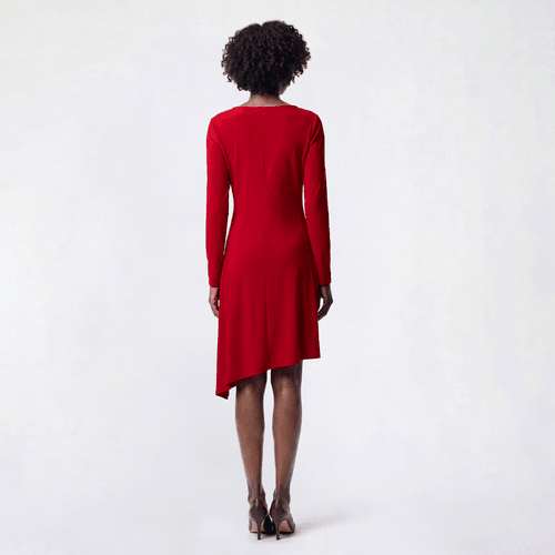 Womens Emma & Michele Long Sleeve Stud Embellished Sheath Dress