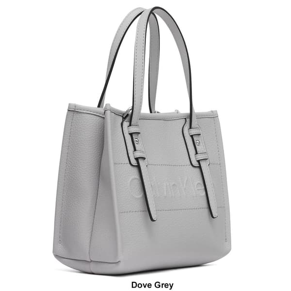 Calvin Klein Modern Essential Mini Tote with Magnet Snap Closure