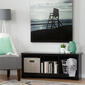 South Shore Vito Cubby Storage Bench - Black - image 3