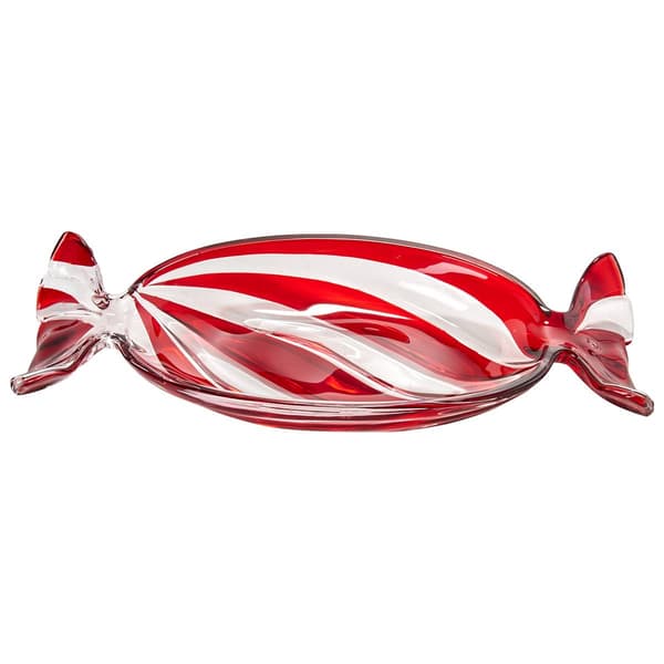 Godinger Peppermint Large Tray - image 