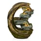 Alpine Curved Trunk &amp; Stone Fountain - image 1