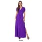 Womens 24/7 Comfort Apparel Side Slit Empire Waist Dress - image 7