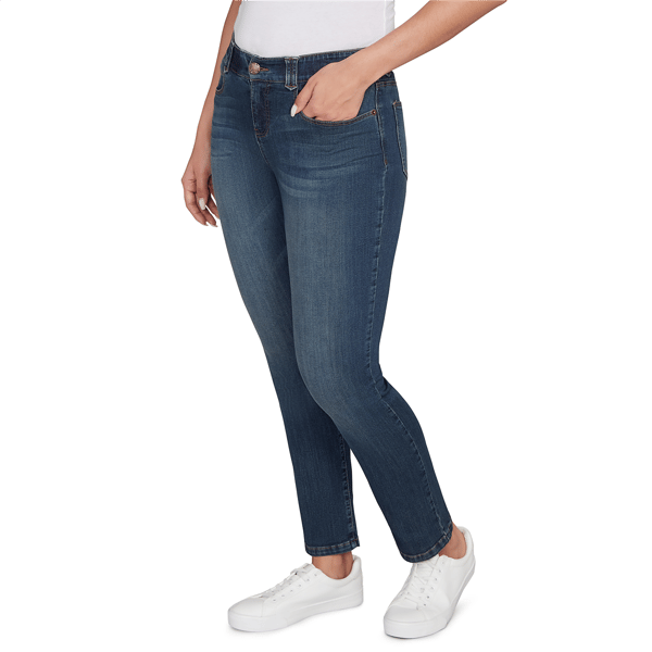 Plus Size Skye’s the Limit Essentials Slimming Denim Jeans