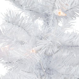 Northlight 2ft. Pre-Lit Slim Woodbury White Pine Christmas Tree