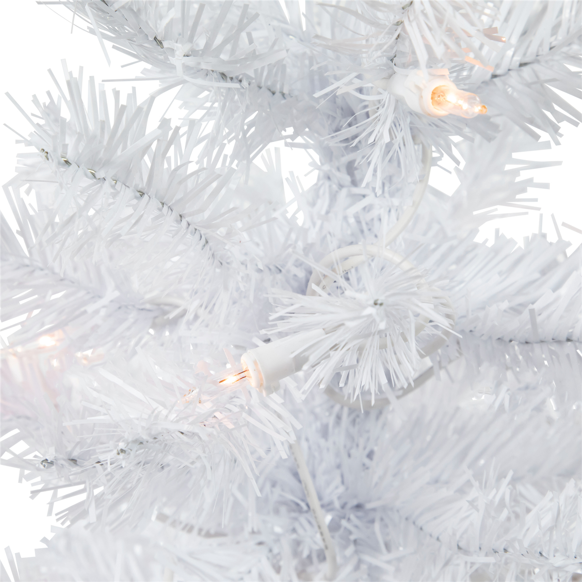 Northlight 2ft. Pre-Lit Slim Woodbury White Pine Christmas Tree