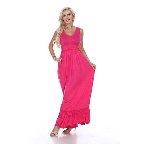 Womens White Mark Media Maxi Dress