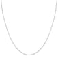Gold Classics&#40;tm&#41; 10kt. White Gold 1mm Chain Necklace - image 1