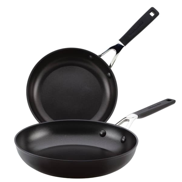 KitchenAid&#40;R&#41; Hard-Anodized Nonstick 2pc. Frying Pan Set - image 