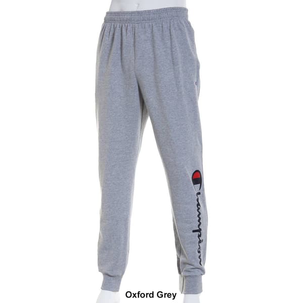 Mens Champion Logo Powerblend Fleece Joggers