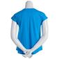 Plus Size Kiwi Fresh Short Sleeve Tropical Drinks Graphic Tee - image 2