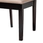 Baxton Studio Norah Dark Brown Finished Wood 5pc. Dining Set - image 7