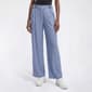 Womens Robert Louis Silky Knit Side Tab Button Wide Leg Pants - image 1