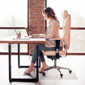 Floortex® Valuemat®  Vinyl Lipped Chair Mat for Hard Floor - image 4