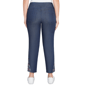 Womens Ruby Rd. Indigo Go Floral Embroidery Stretch Jeans - image 2