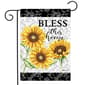 Briarwood Lane Bless This Home Sunflower Garden Flag - image 1