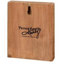 Primitives By Kathy Block Sign - Red Truck