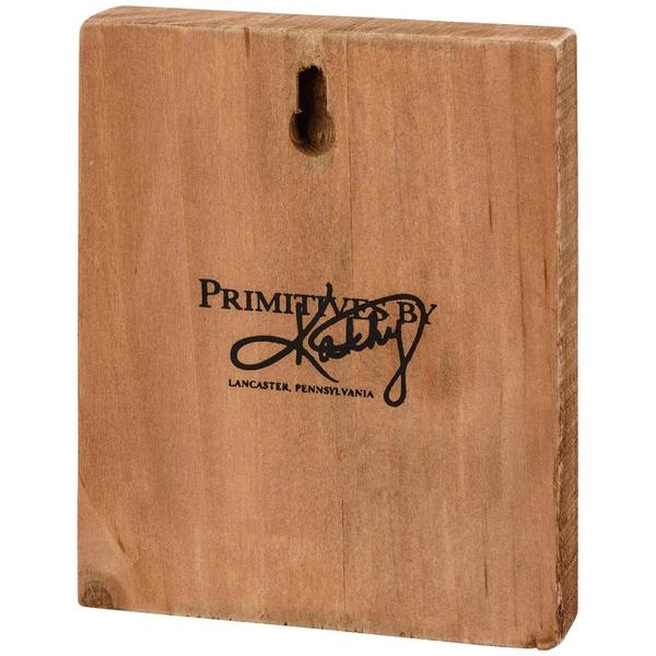 Primitives By Kathy Block Sign - Red Truck
