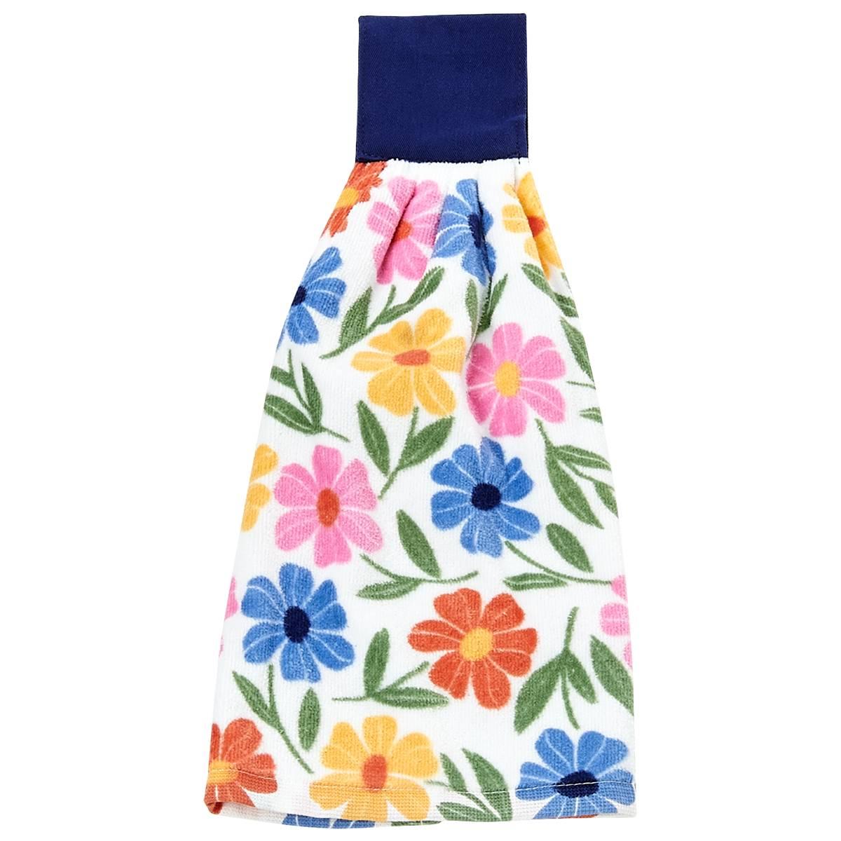 Wild Blooms Fiber Reactive Tie Towel